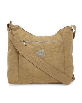 zip front closure shoulder bag