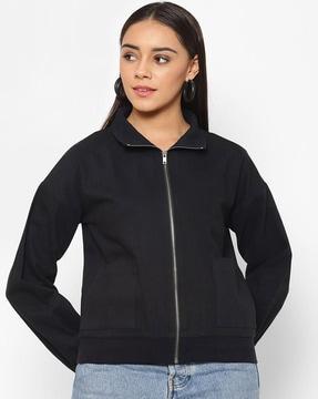 zip-front jacket