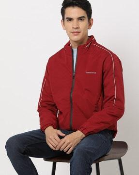 zip-front track jacket