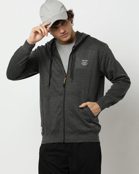 zip-front training & performance hooded jacket