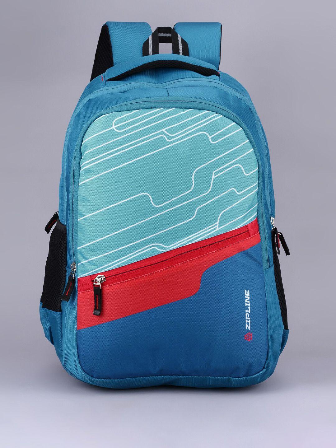 zipline unisex geometric backpack