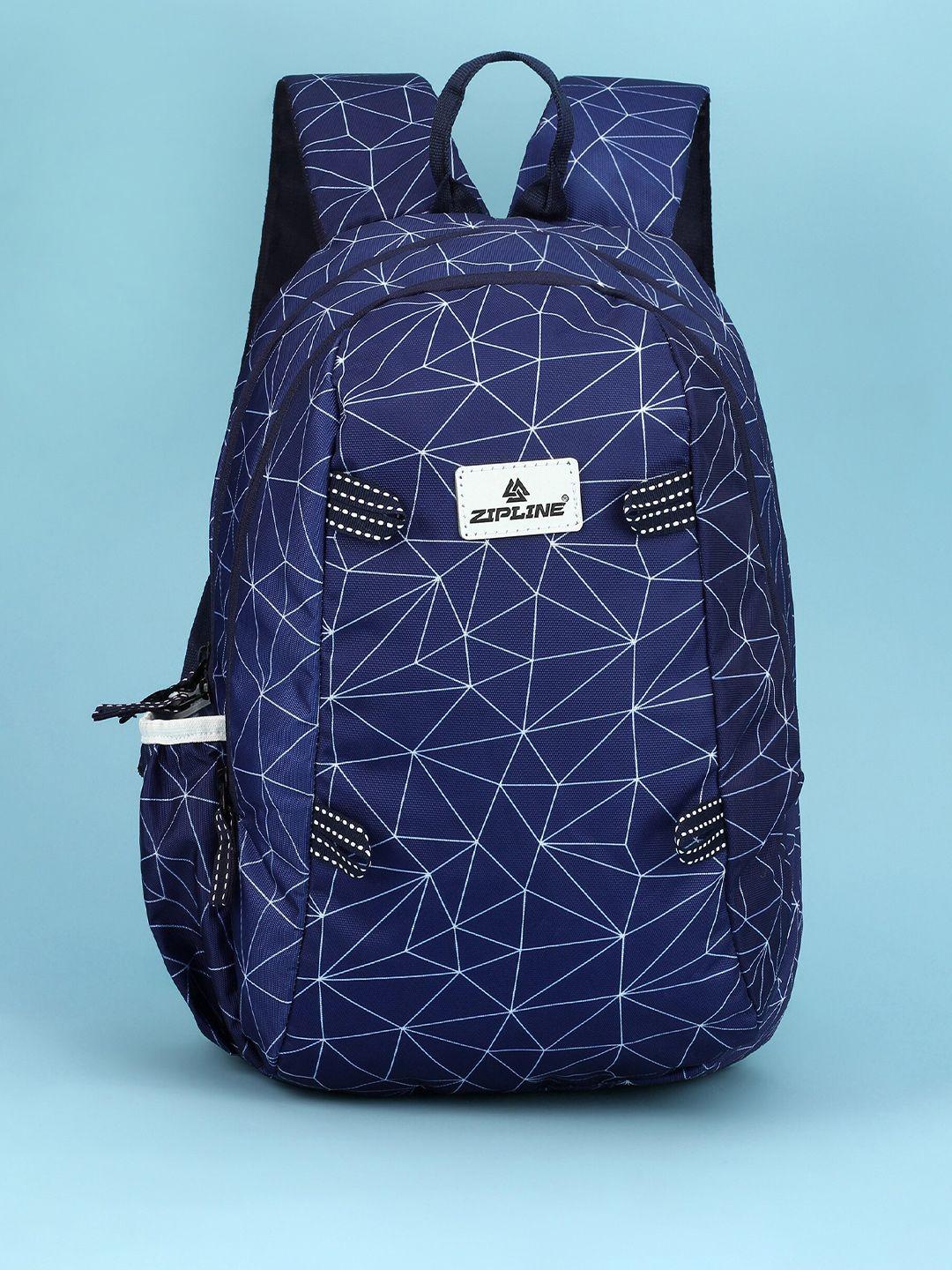 zipline unisex geometric backpack