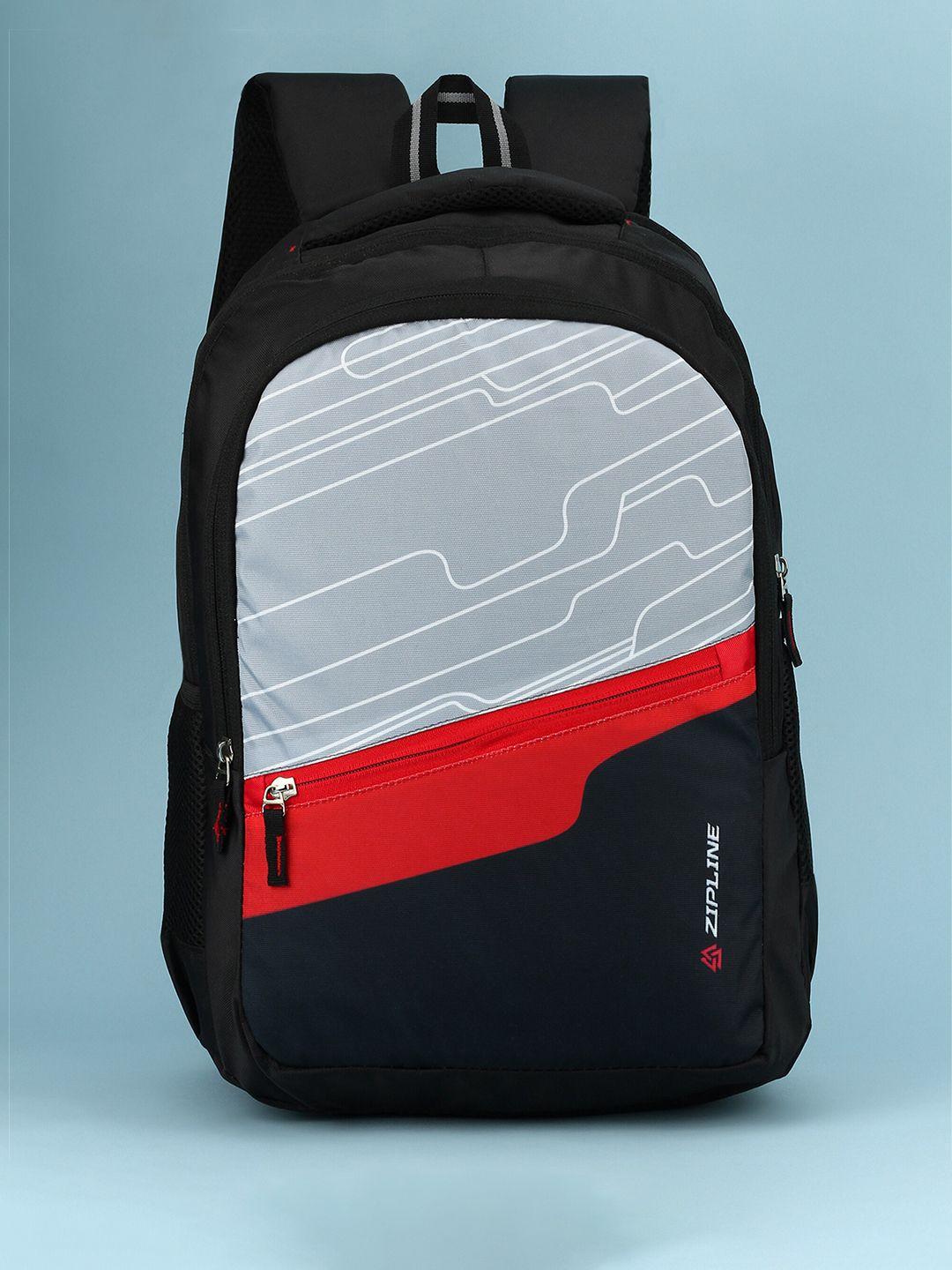 zipline unisex geometric backpack