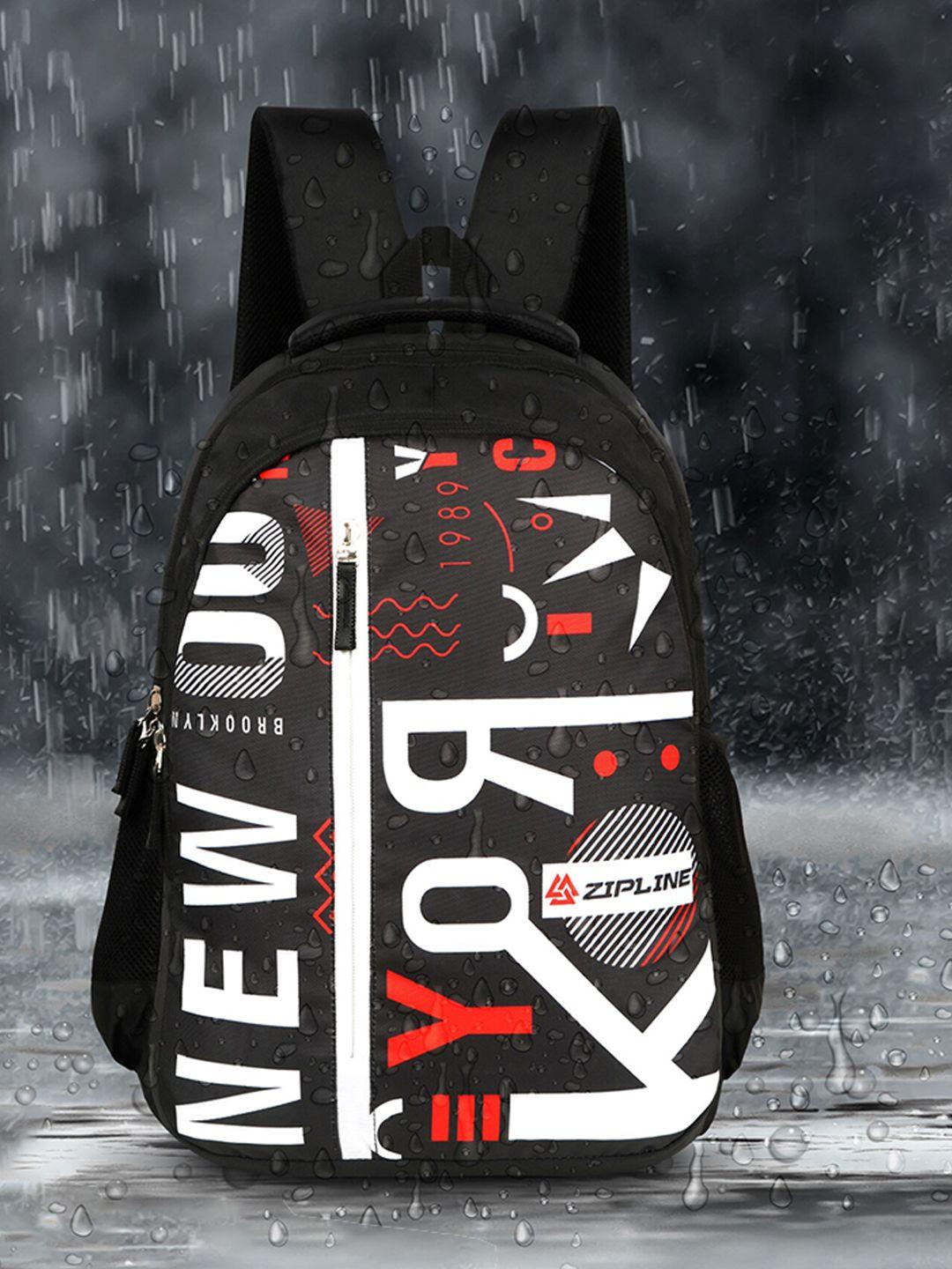 zipline unisex typography backpack