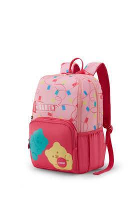 zipper diddle 3.0 polyester men's backpack - pink