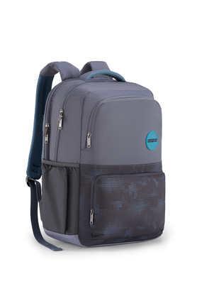 zipper hall 3.0 polyester men's backpack - grey