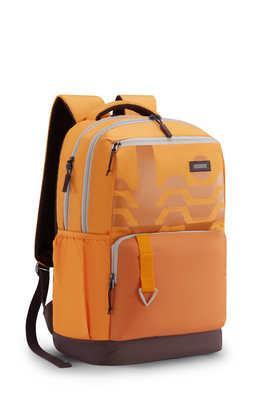 zipper mate 3.0 polyester men's backpack - yellow