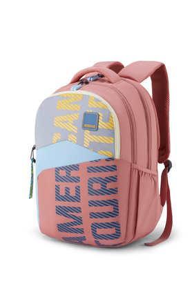 zipper sest 3.0 polyester men's backpack - pink