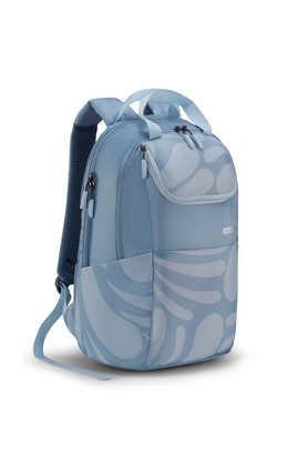 zipper zumba 3.0 polyester men's backpack - grey