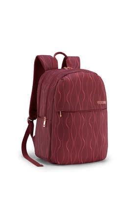 zipper bella 3.0 polyester men's backpack - red