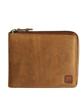zipper bi-folds wallet