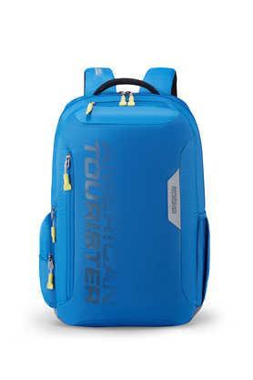 zipper brett 3.0 polyester men's backpack - blue