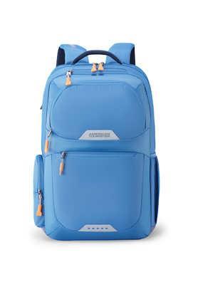 zipper brett 3.0 polyester men's backpack - blue