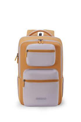 zipper sigma 3.0 polyester men's backpack - natural