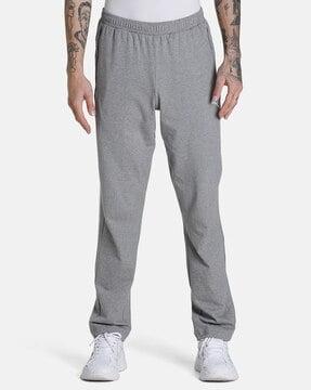 zippered sportstyle core jersey sweatpants