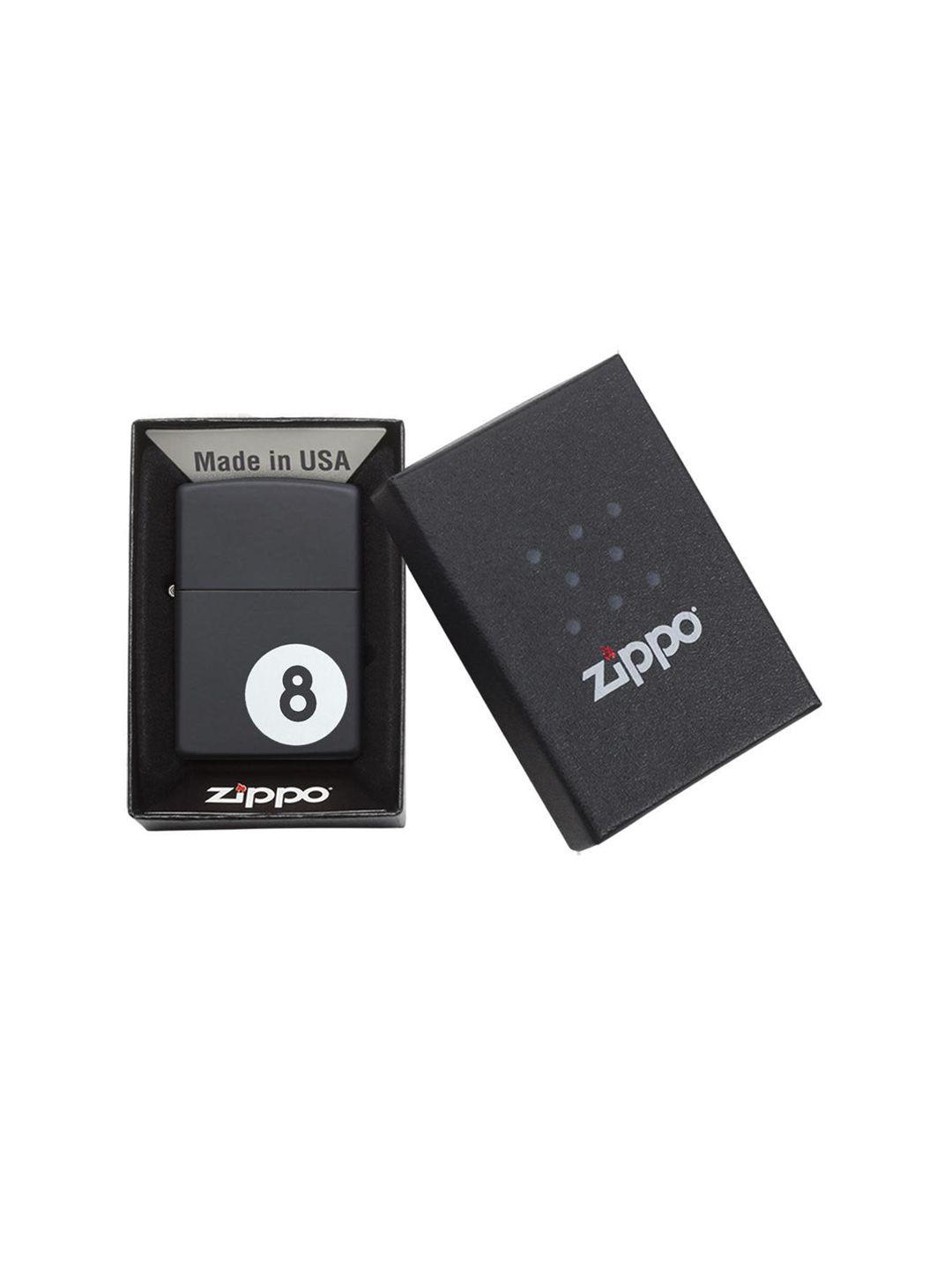 zippo black billiards pocket lighter