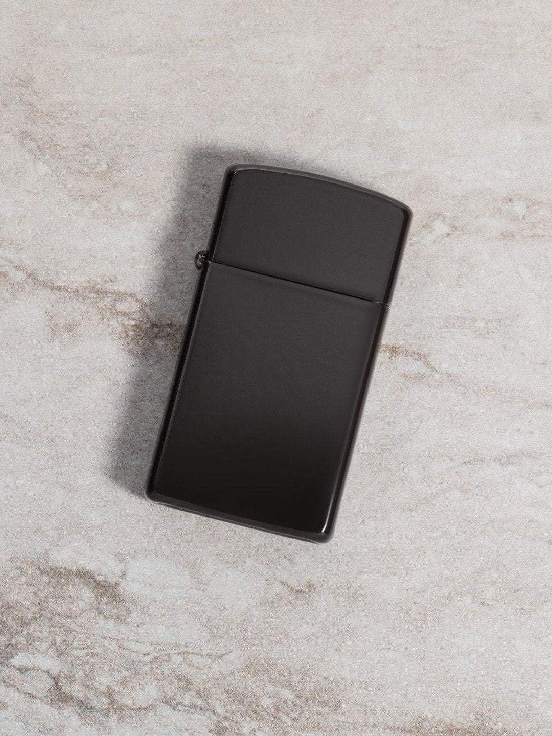 zippo black pocket lighter travel accessory