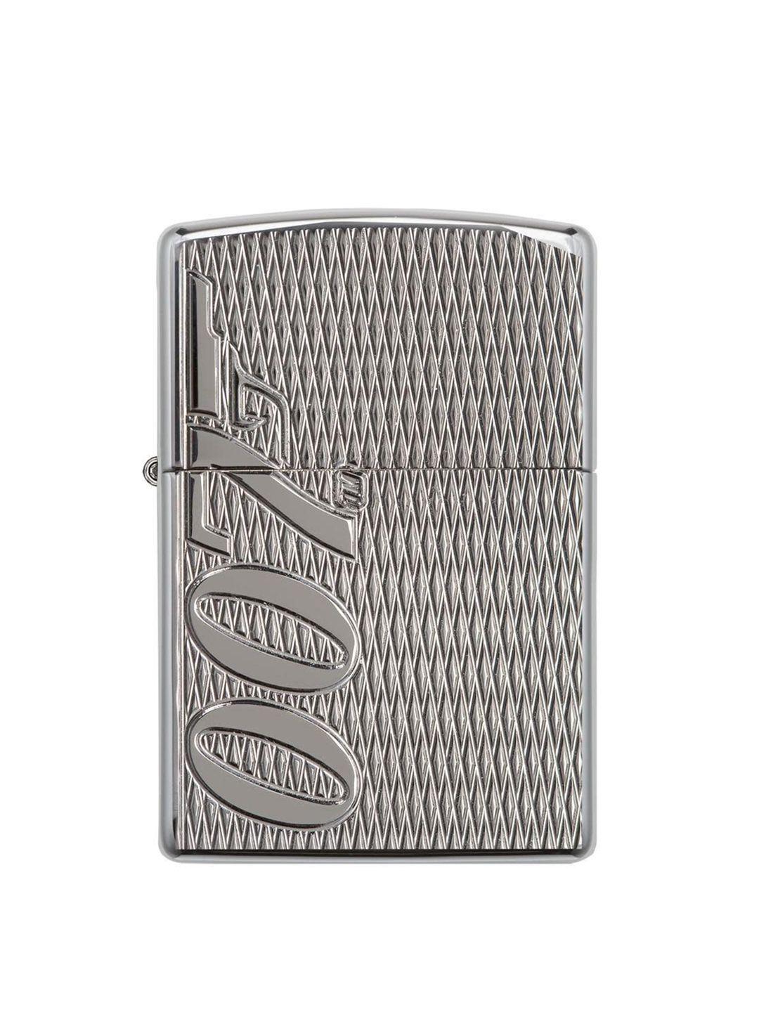 zippo silver-toned james bond 007 pocket lighter