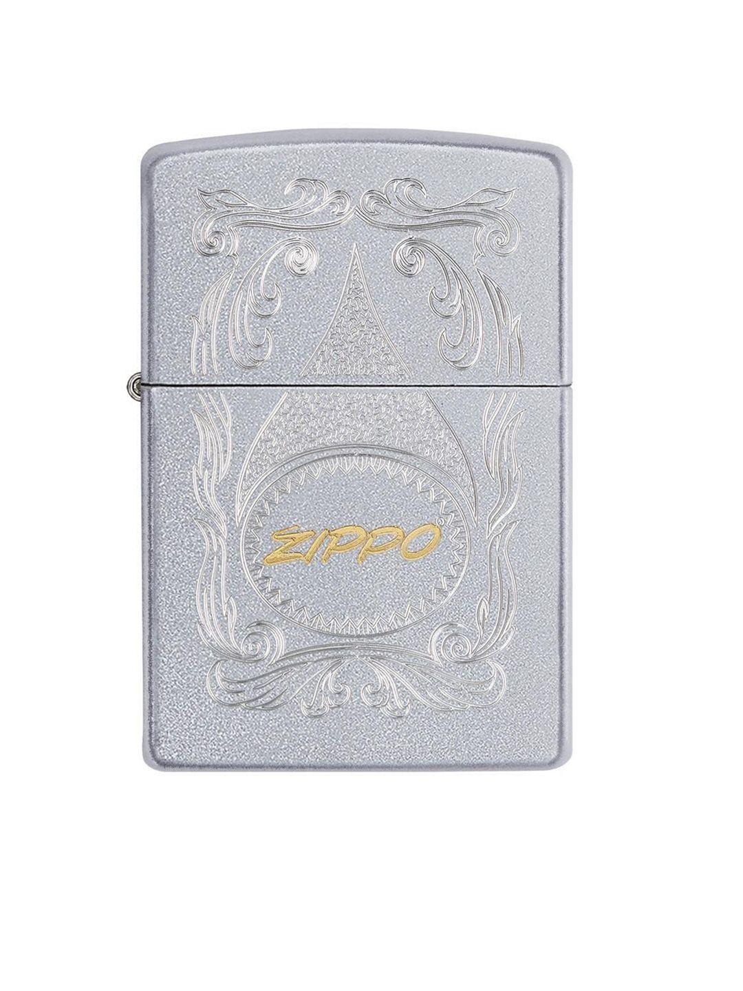 zippo silver-toned pocket lighter