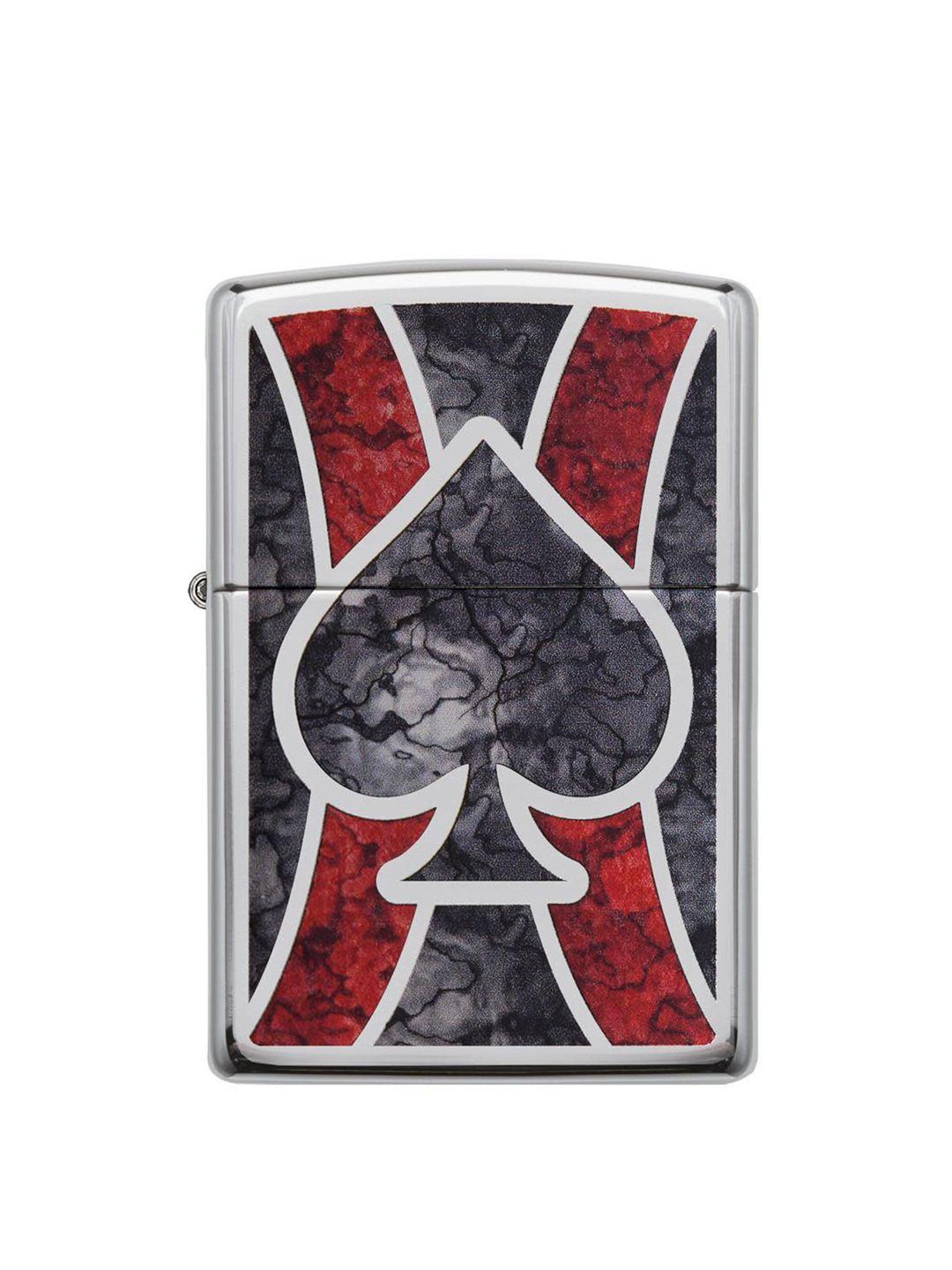 zippo spade design pocket lighter