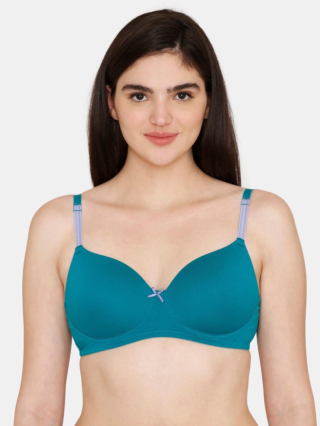 zivame lightly padded all day comfort supper support t-shirt bra