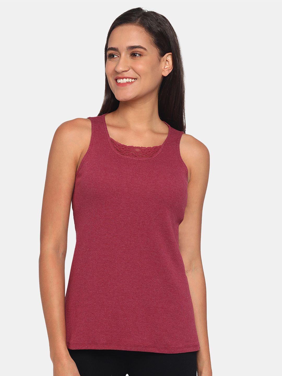 zivame-women-red-solid-knited-camisoles