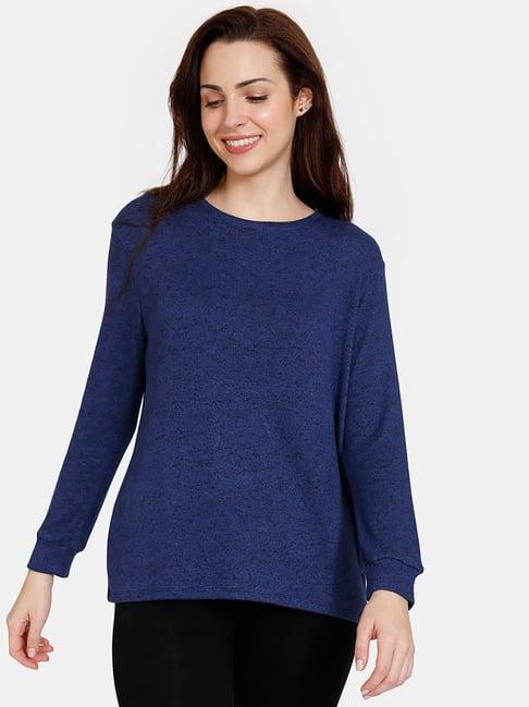 zivame blue lounge top