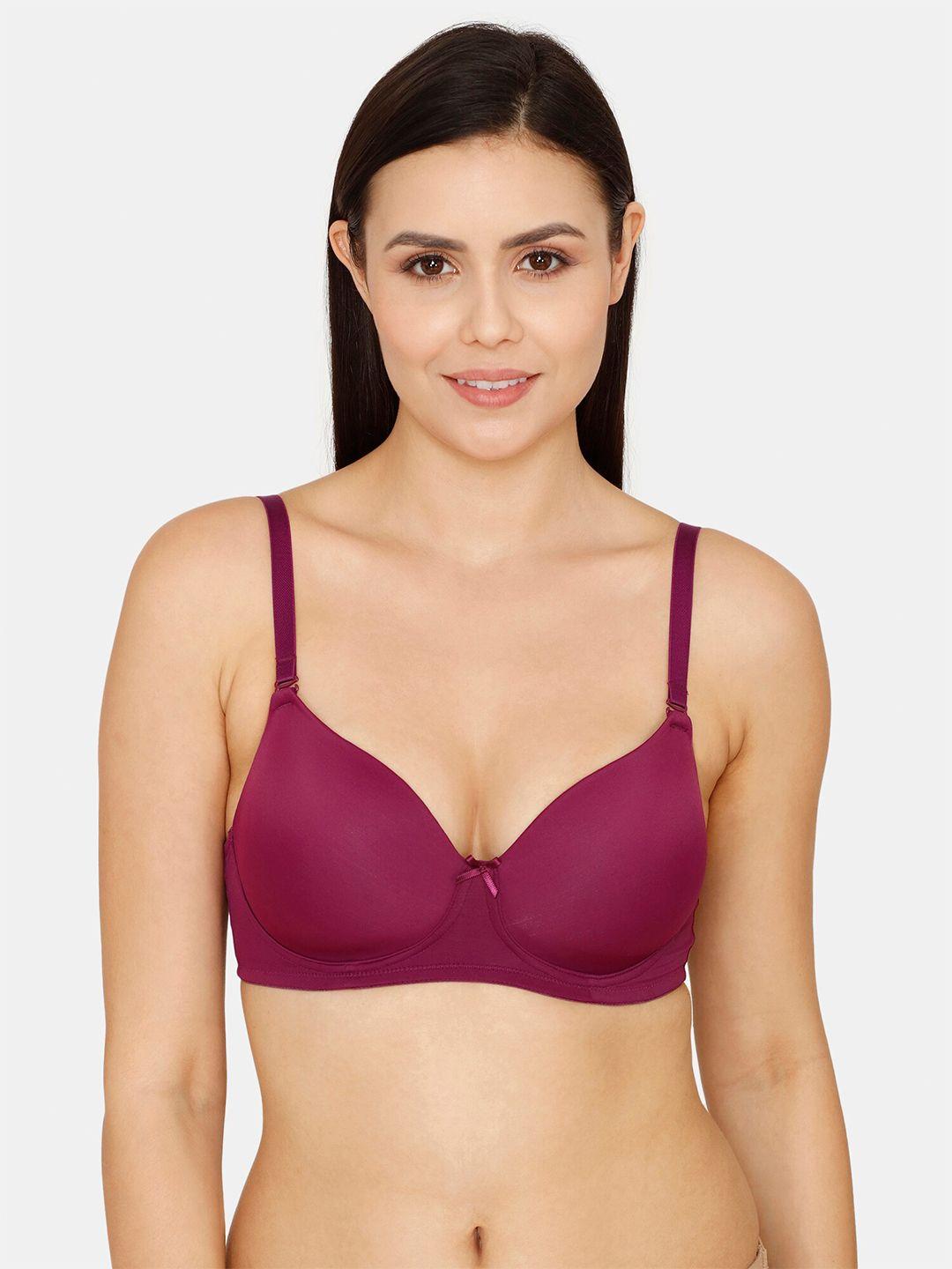 zivame heavily padded t-shirt bra