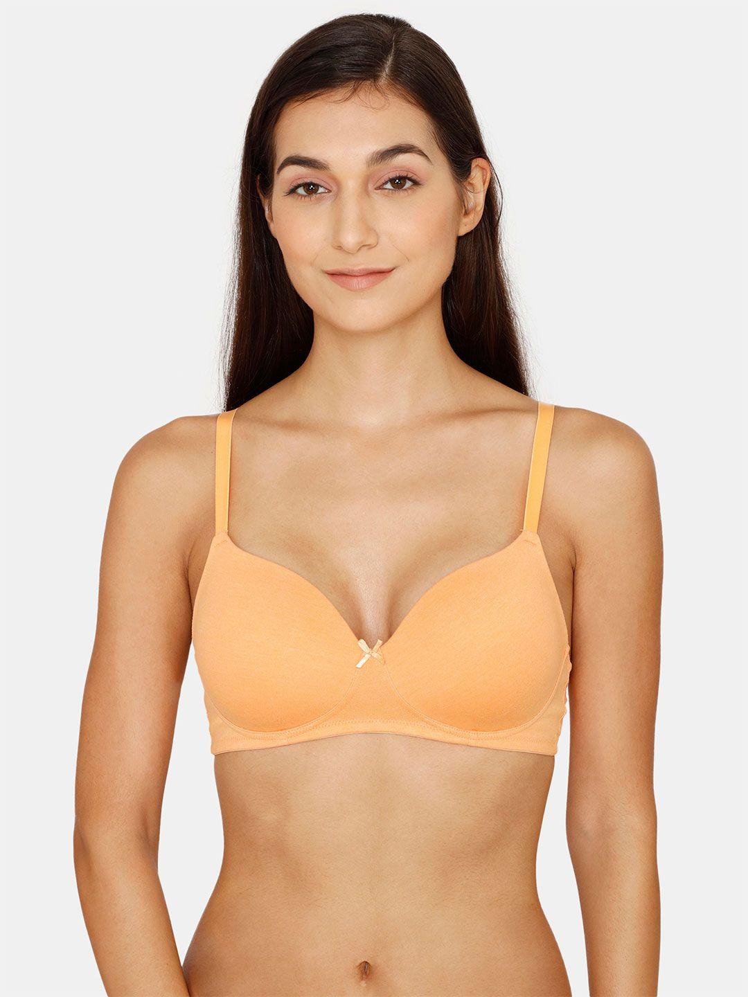 zivame lightly padded t-shirt bra