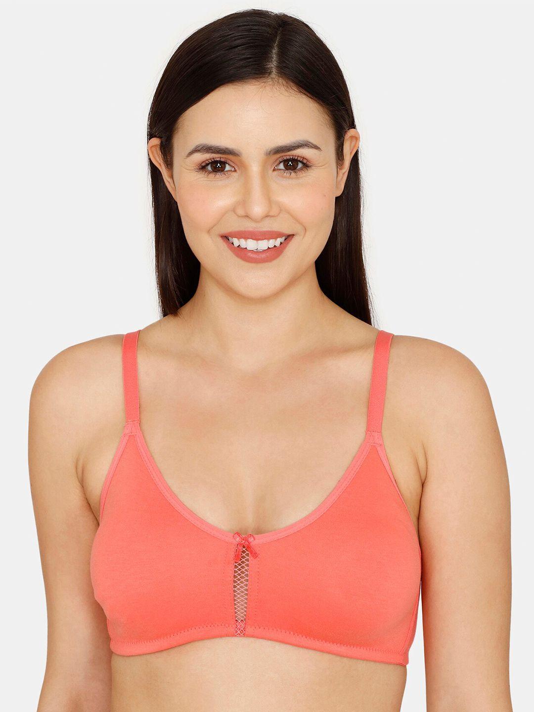 zivame non-padded non-wired all day comfort t-shirt bra