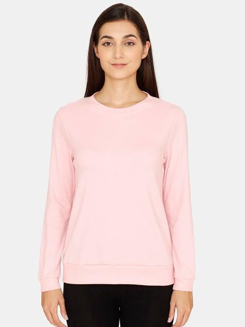 zivame pink relaxed fit top