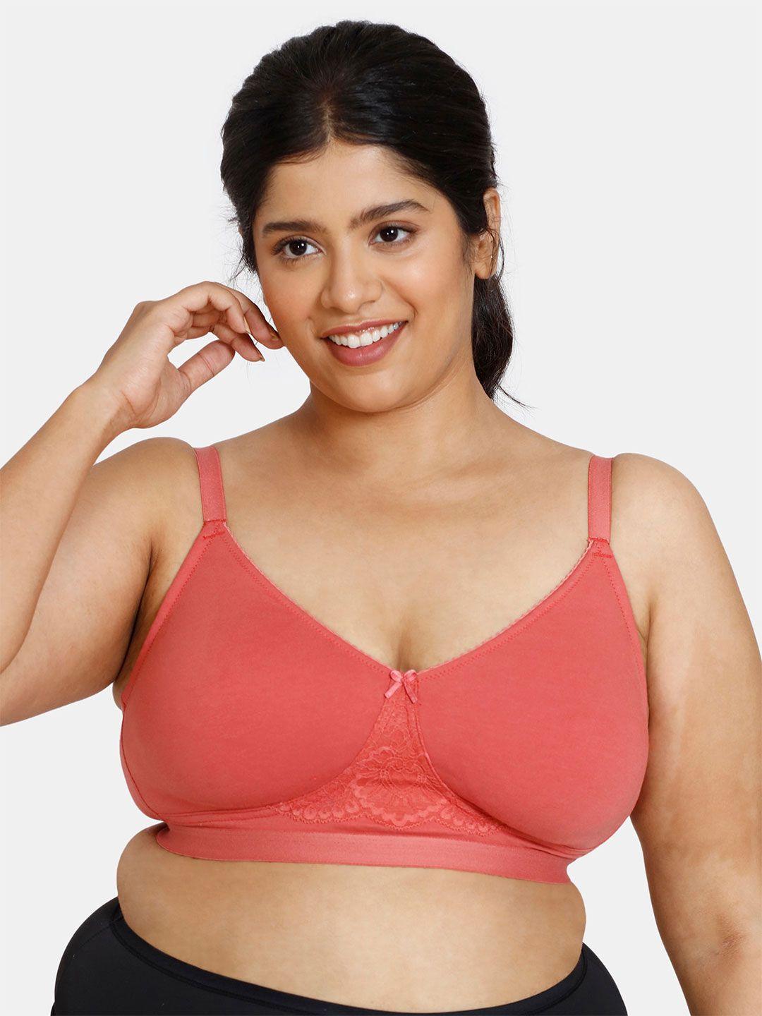 zivame plus size non-padded seamless bra