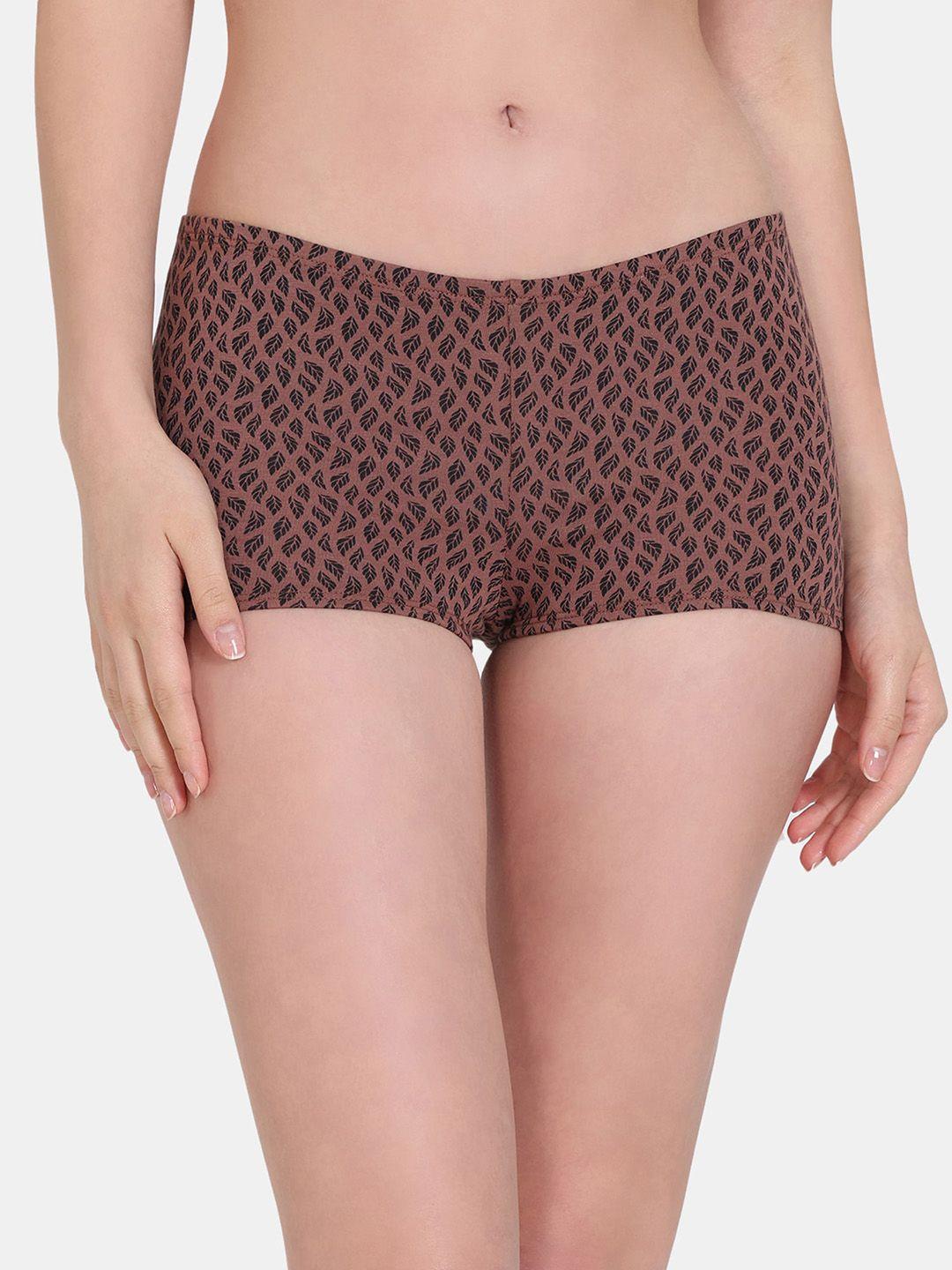 zivame printed boy shorts briefs
zi2831fashabrwn