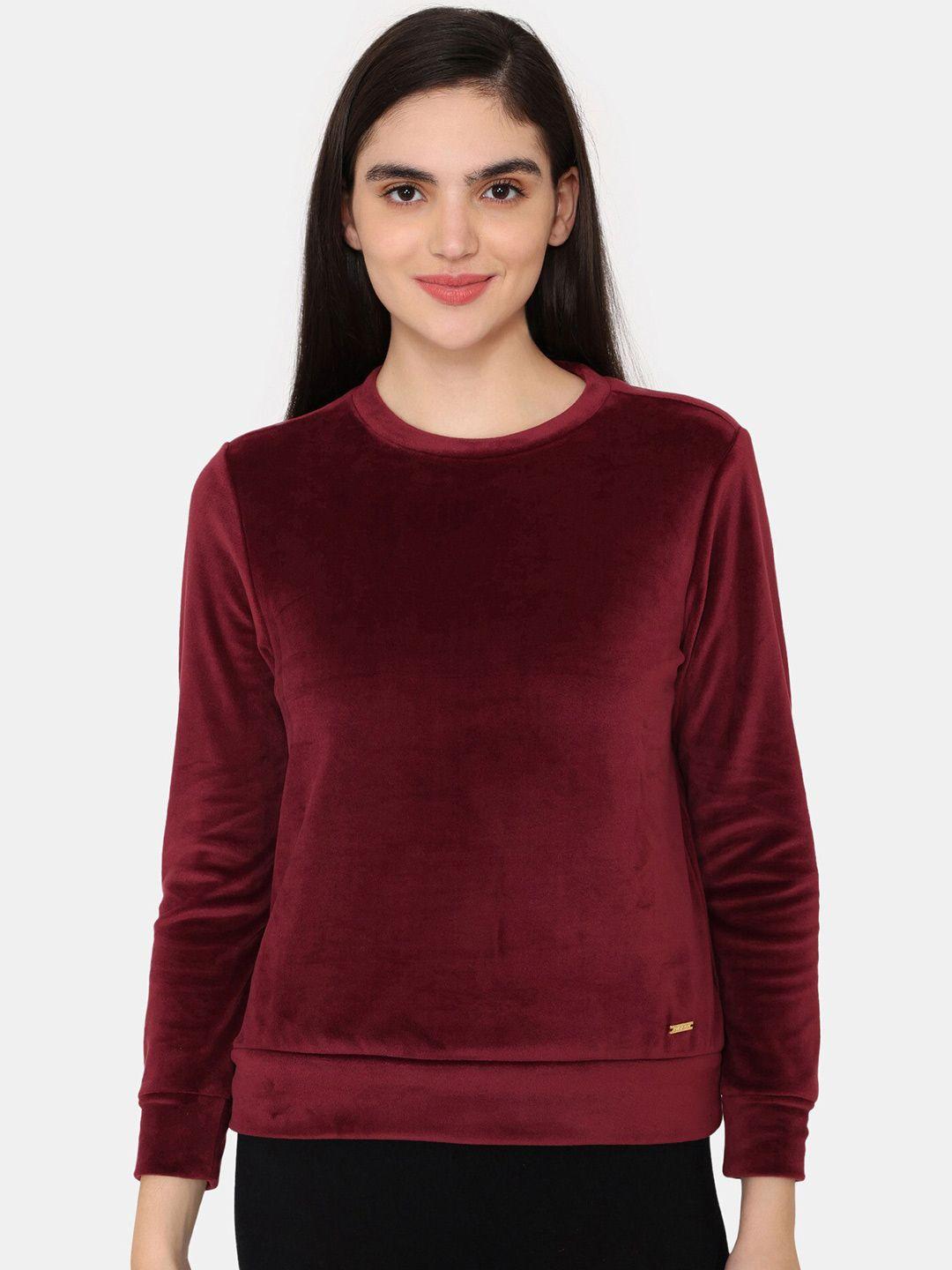 zivame round neck long sleeves pullover