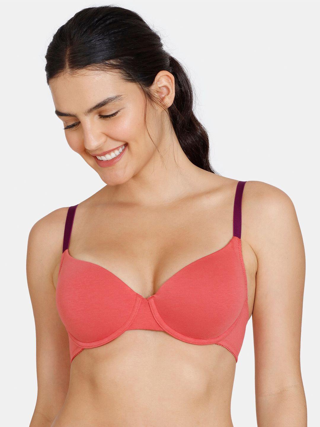 zivame underwired lightly padded bra