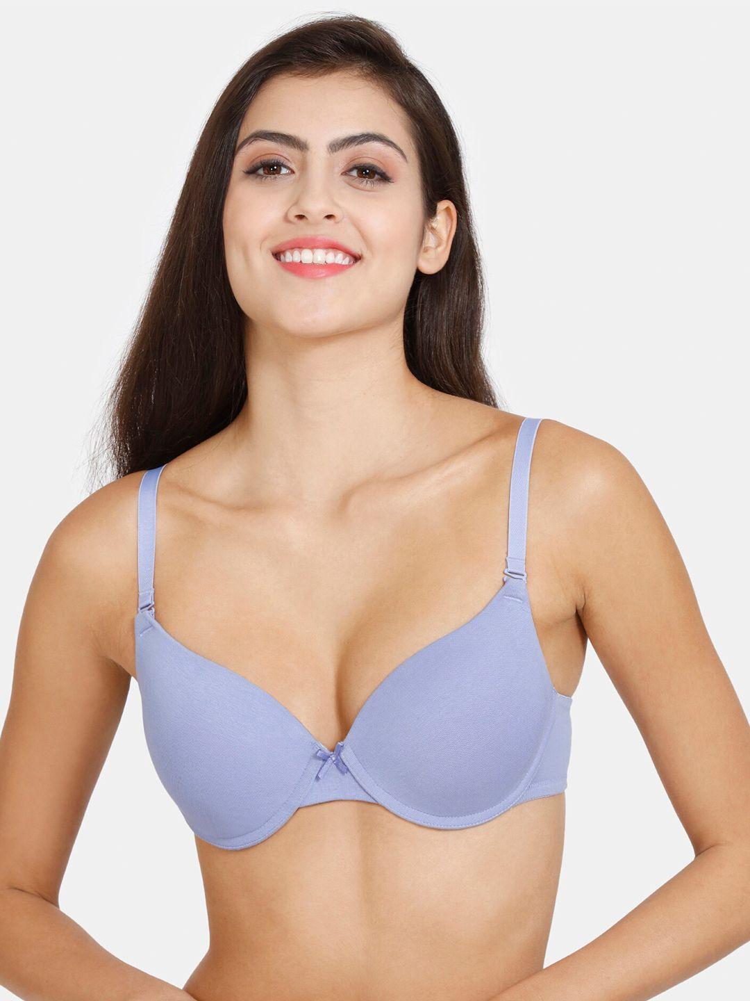 zivame underwired lightly padded pushup bra