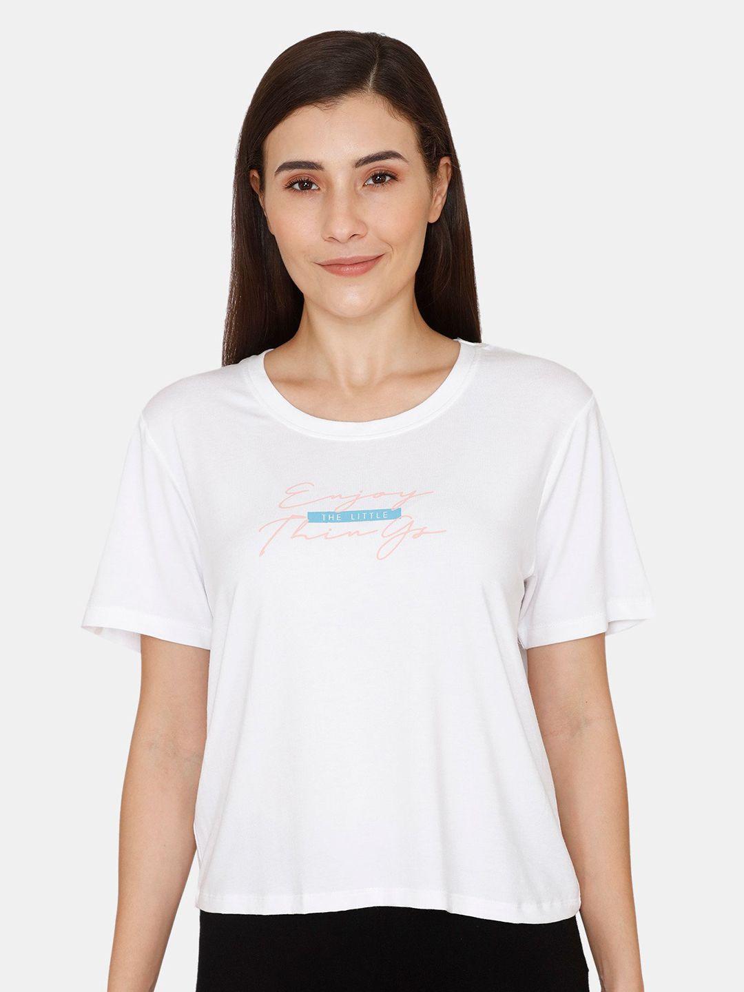 zivame white regular top