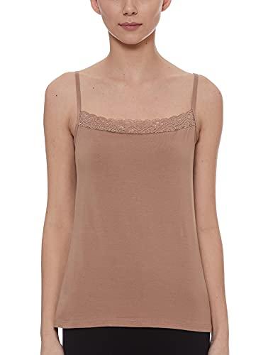 zivame women's plain/solid camisole (zi6100-skin_beige small)