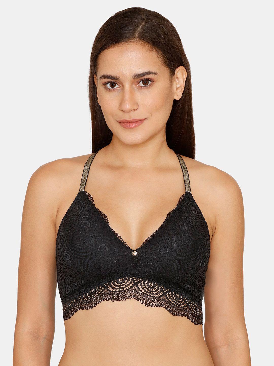 zivame women black bra