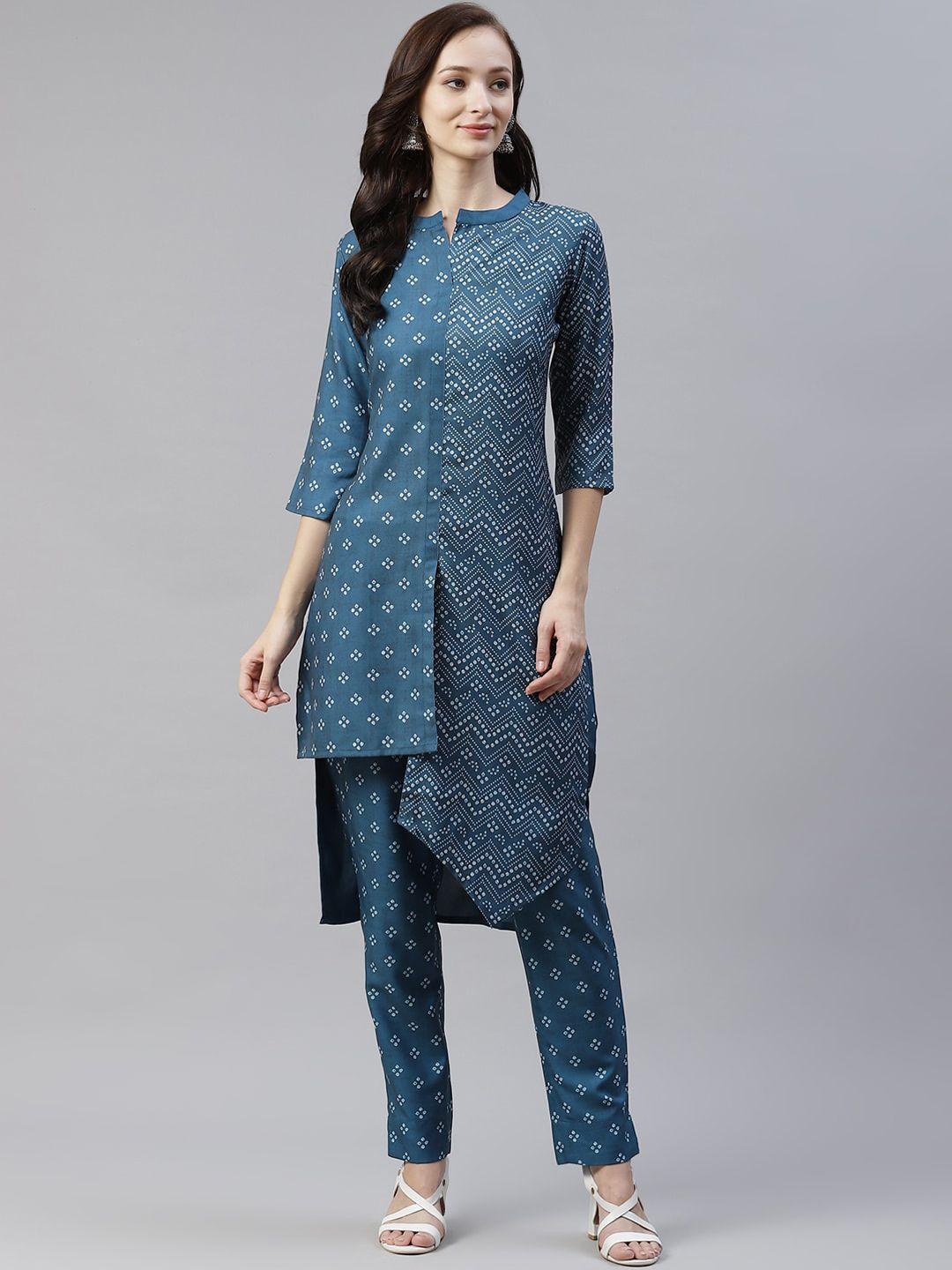 ziyaa-women-blue-ethnic-motifs-printed-kurta