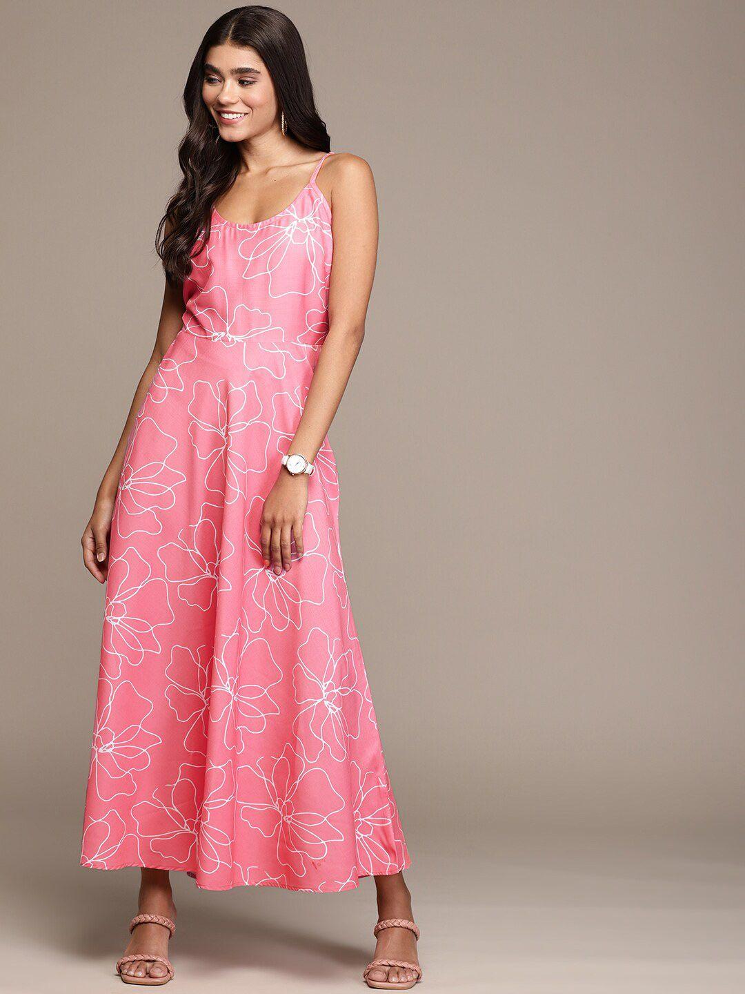 ziyaa floral maxi dress