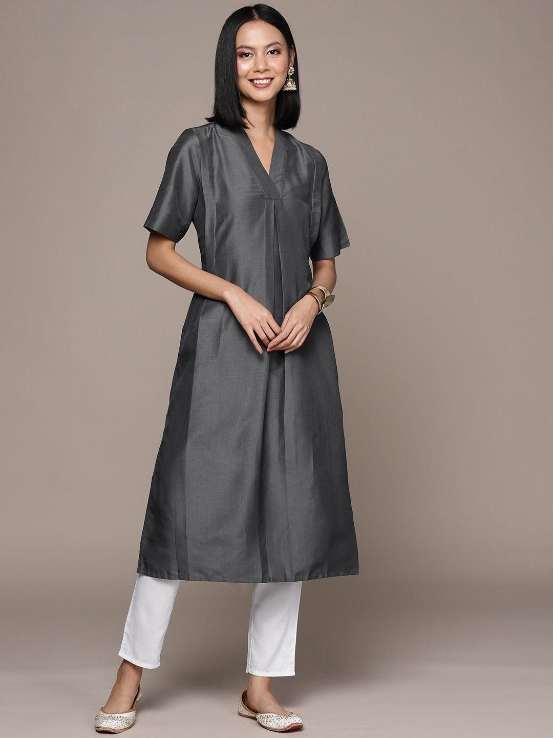 ziyaa women kurta with trousers