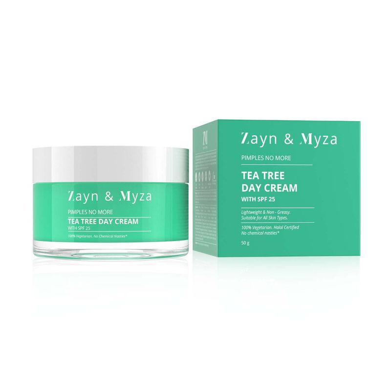 zm zayn & myza tea tree day cream with spf 25
