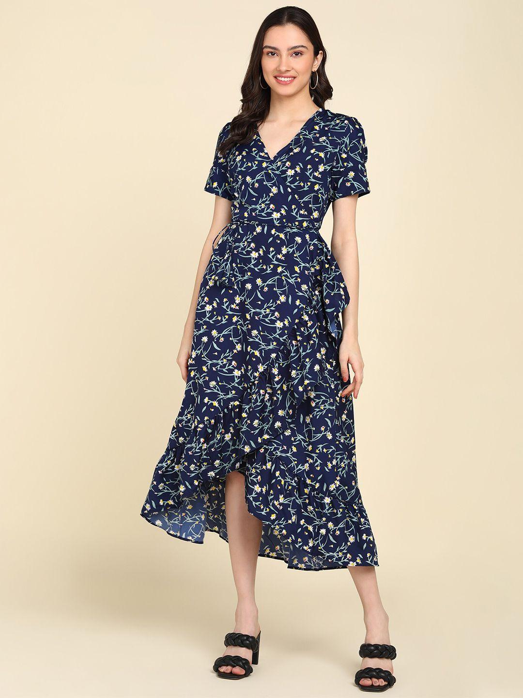 znx clothing floral midi dress