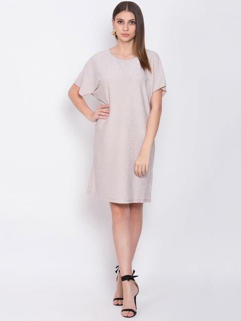 zoella blush above knee dress