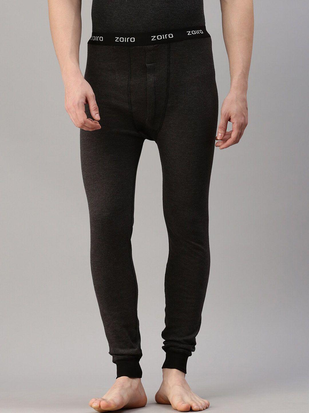 zoiro men ribbed thermal bottoms