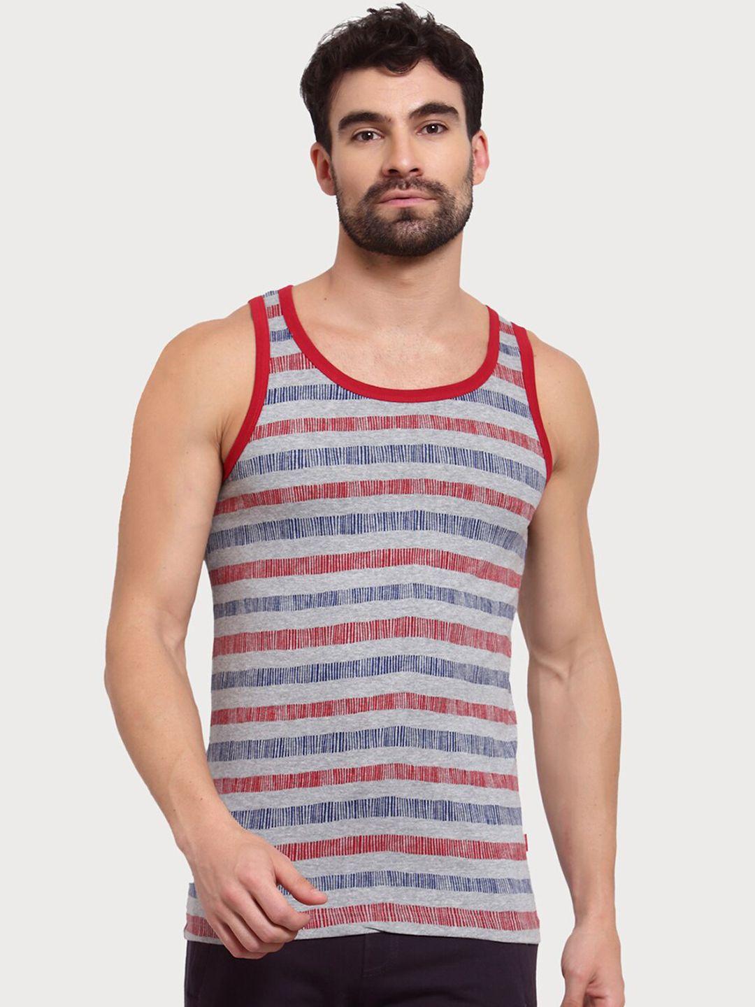 zoiro men striped innerwear cotton vests