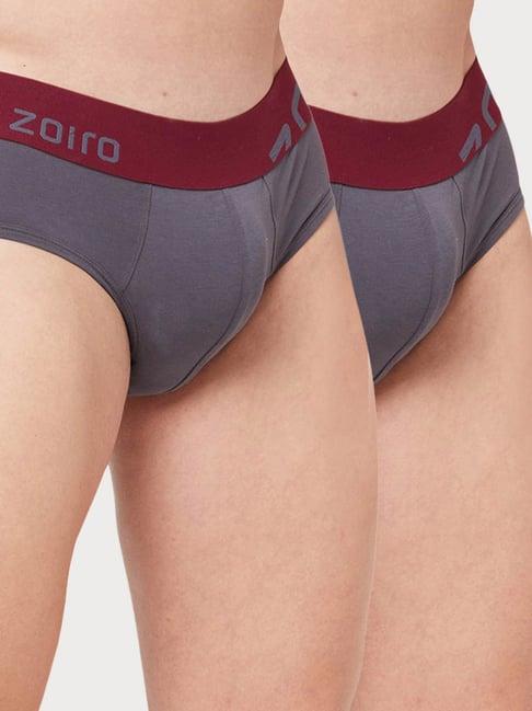 zoiro nine iron regular fit briefs - pack of 2