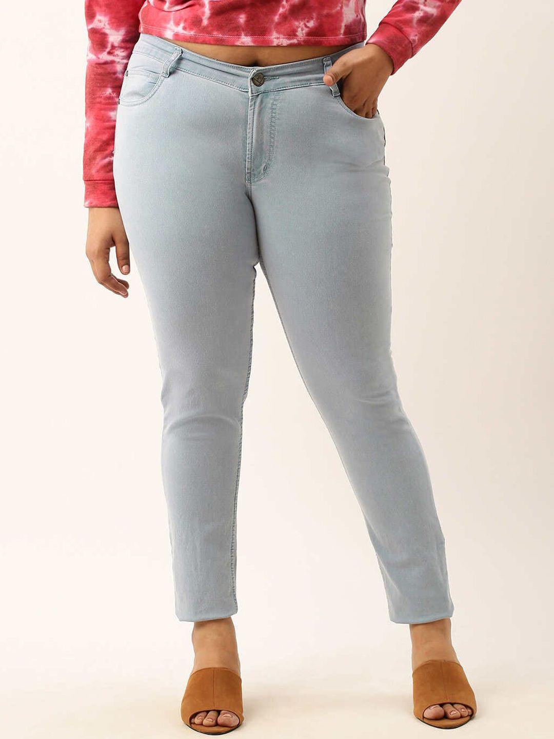 zola plus mid rise cropped straight fit jeans