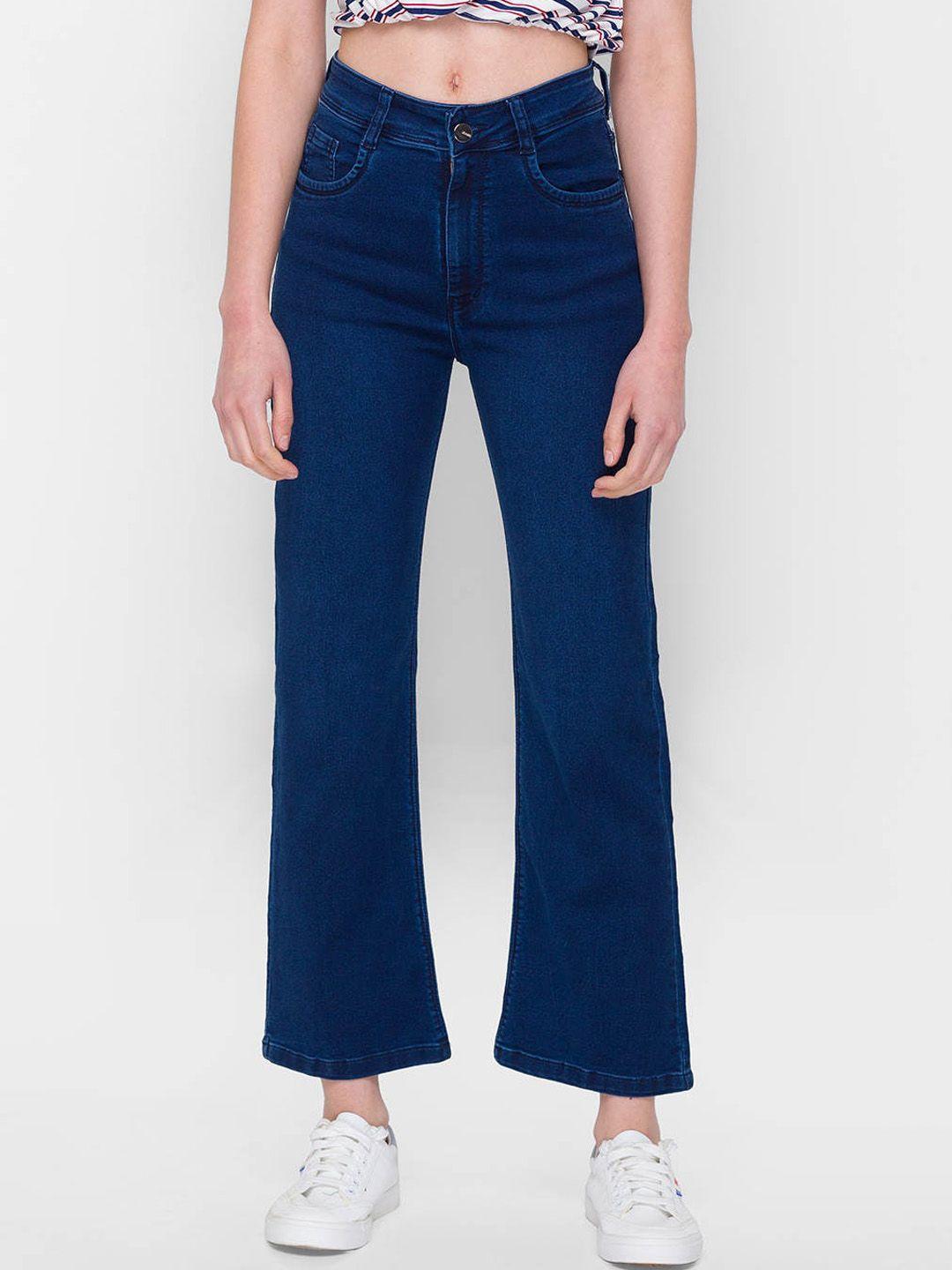 zola women blue relaxed fit jeans